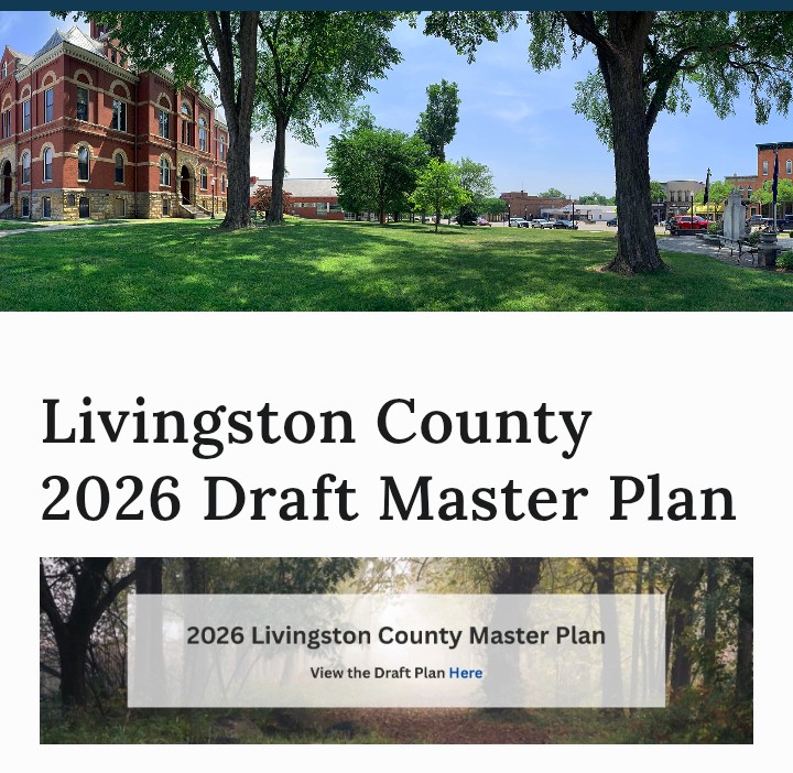 Livingston County  Public Comment Survey will be active from November 25, 2025 through January 26, 2026.