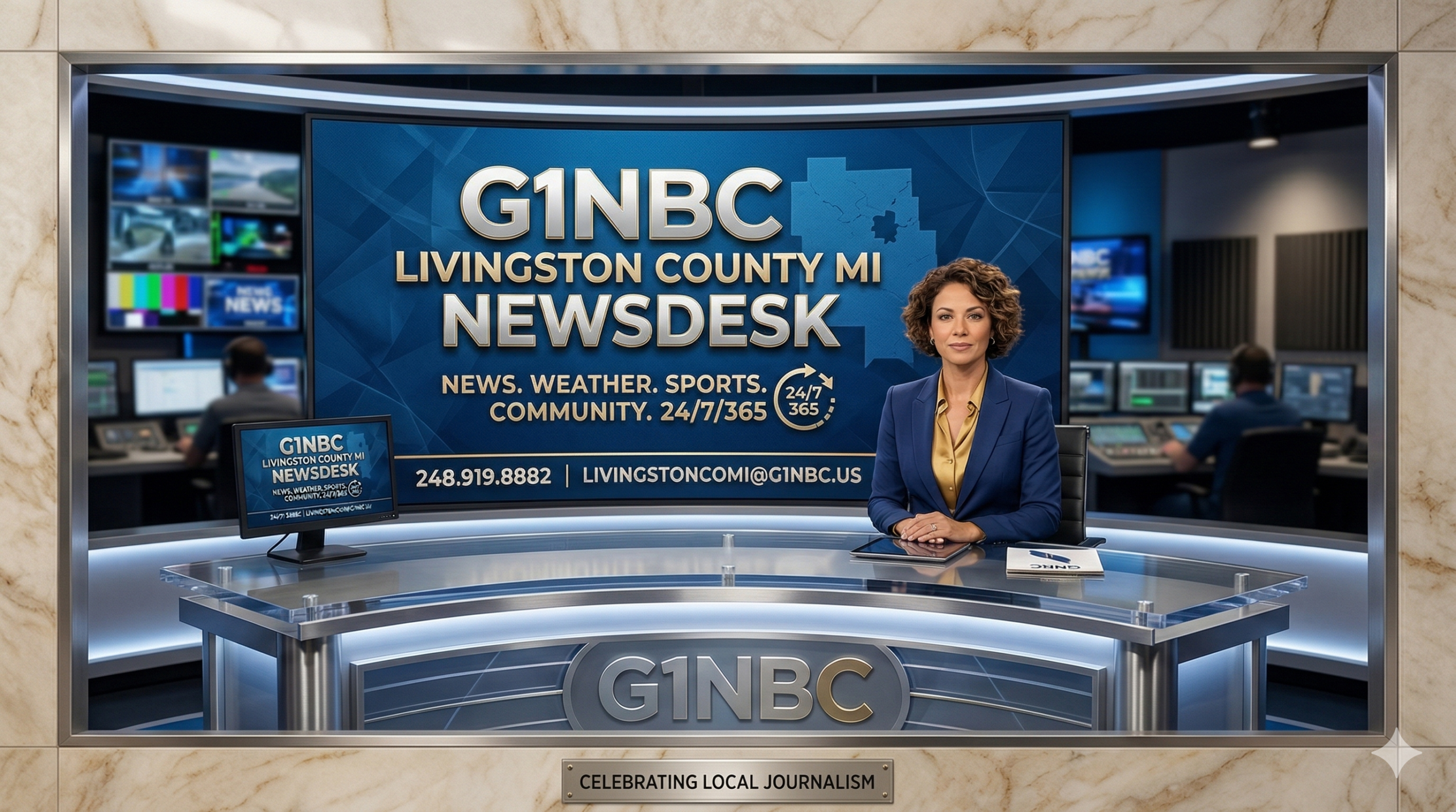 G1NBC Livingston County MI Newsdesk 24/7/365 248.919.8882 livingstoncomi@g1nbc.us
